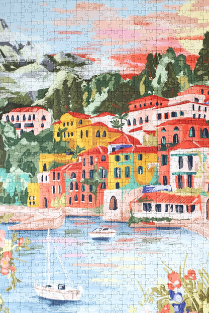 Puzzle Lake Como, 1000 Teile