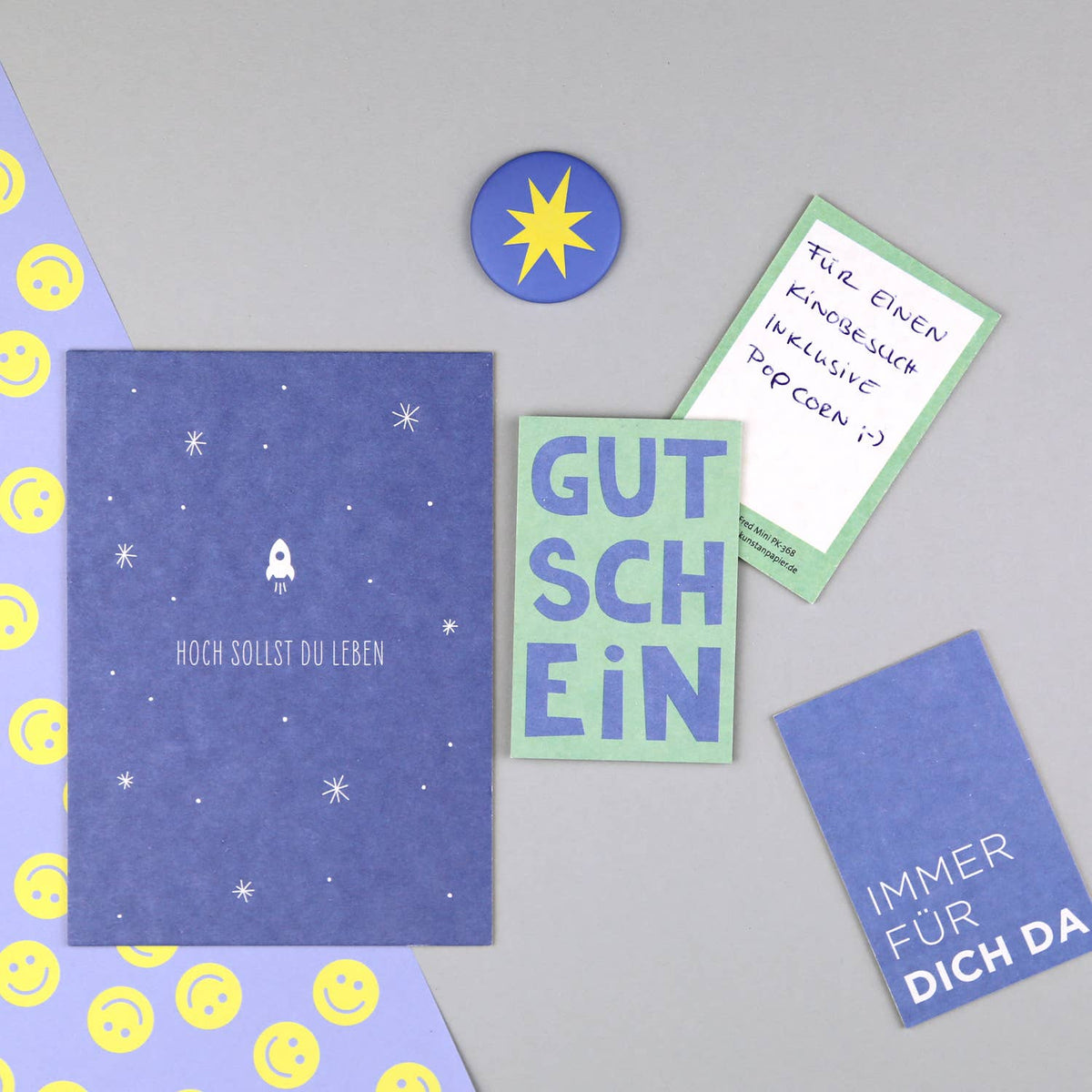 Minikarte Holzschliff Fred Gutschein
