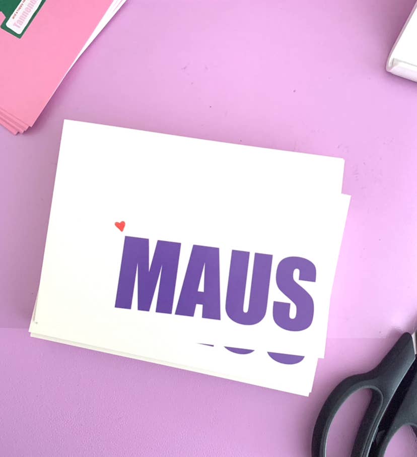 * Maus * Postkarte 