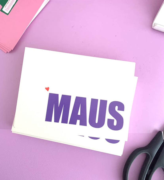 * Maus * Postkarte 