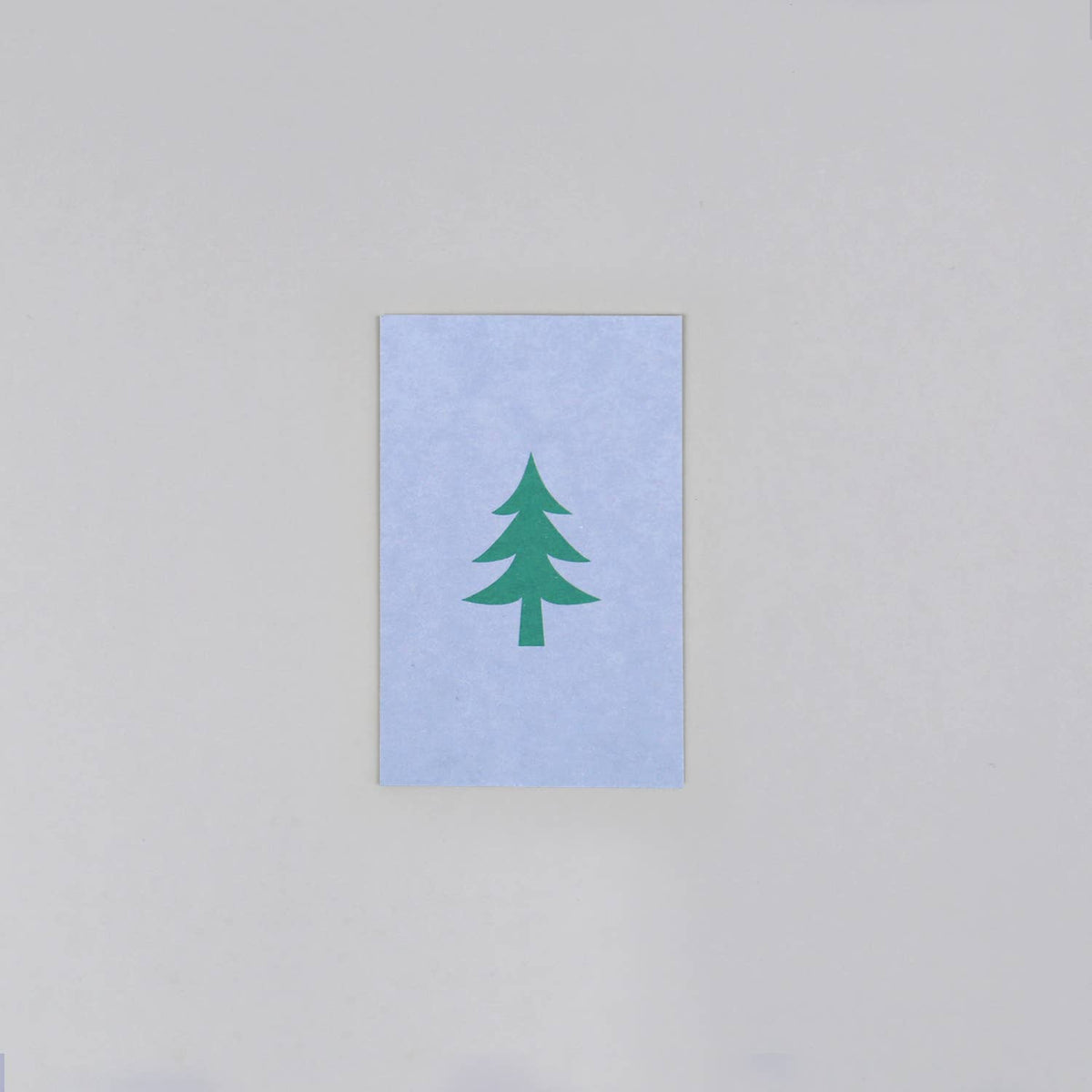 Minikarte Holzschliff Vivi XMas Baum