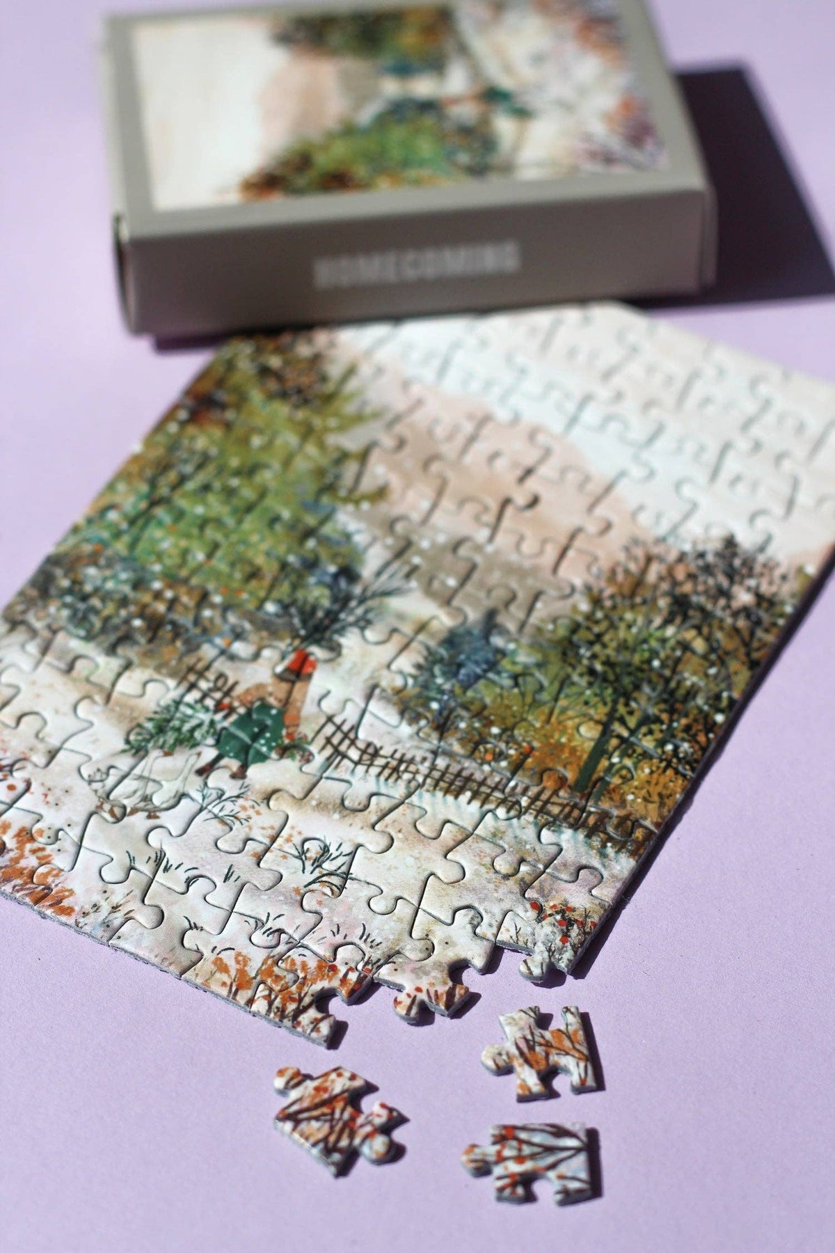 Mini-Puzzle Homecoming, 99 Teile
