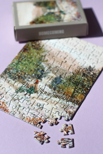 Mini-Puzzle Homecoming, 99 Teile