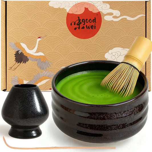 Matcha-Set "Tetsu" 80 Mit Halter