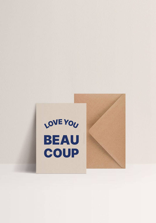 Karte – Love you beaucoup