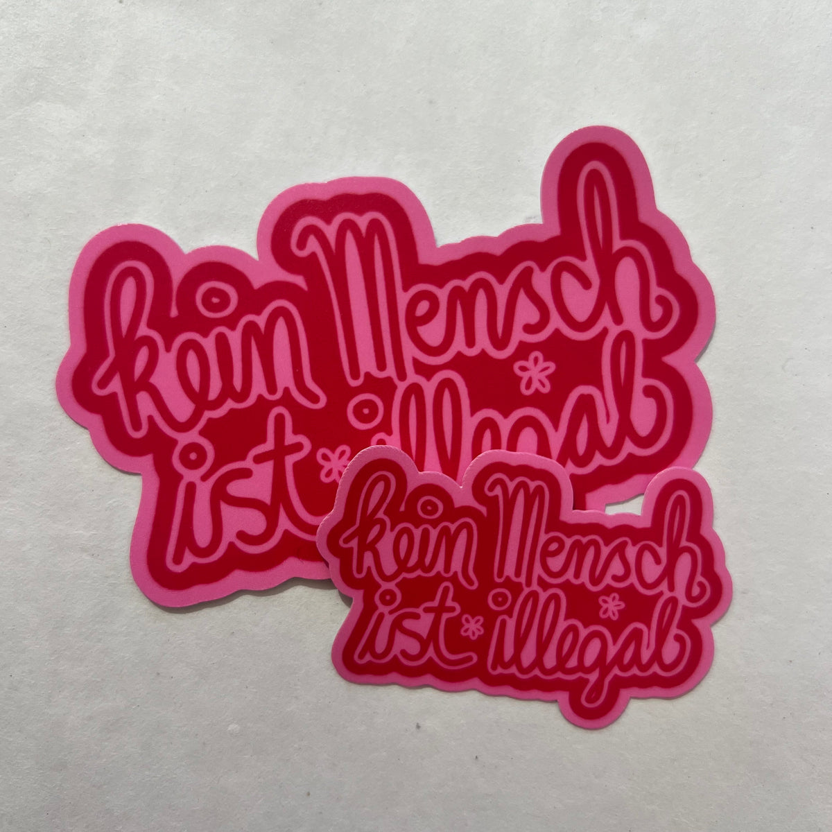 Kein Mensch ist illegal Sticker