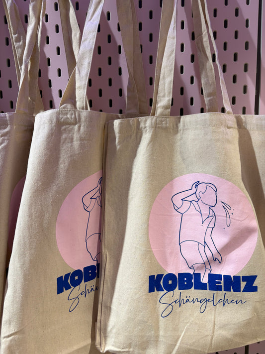 Koblenz Schängel Beutel rosa