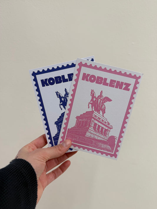 Deutsches Eck Koblenz Postkarte