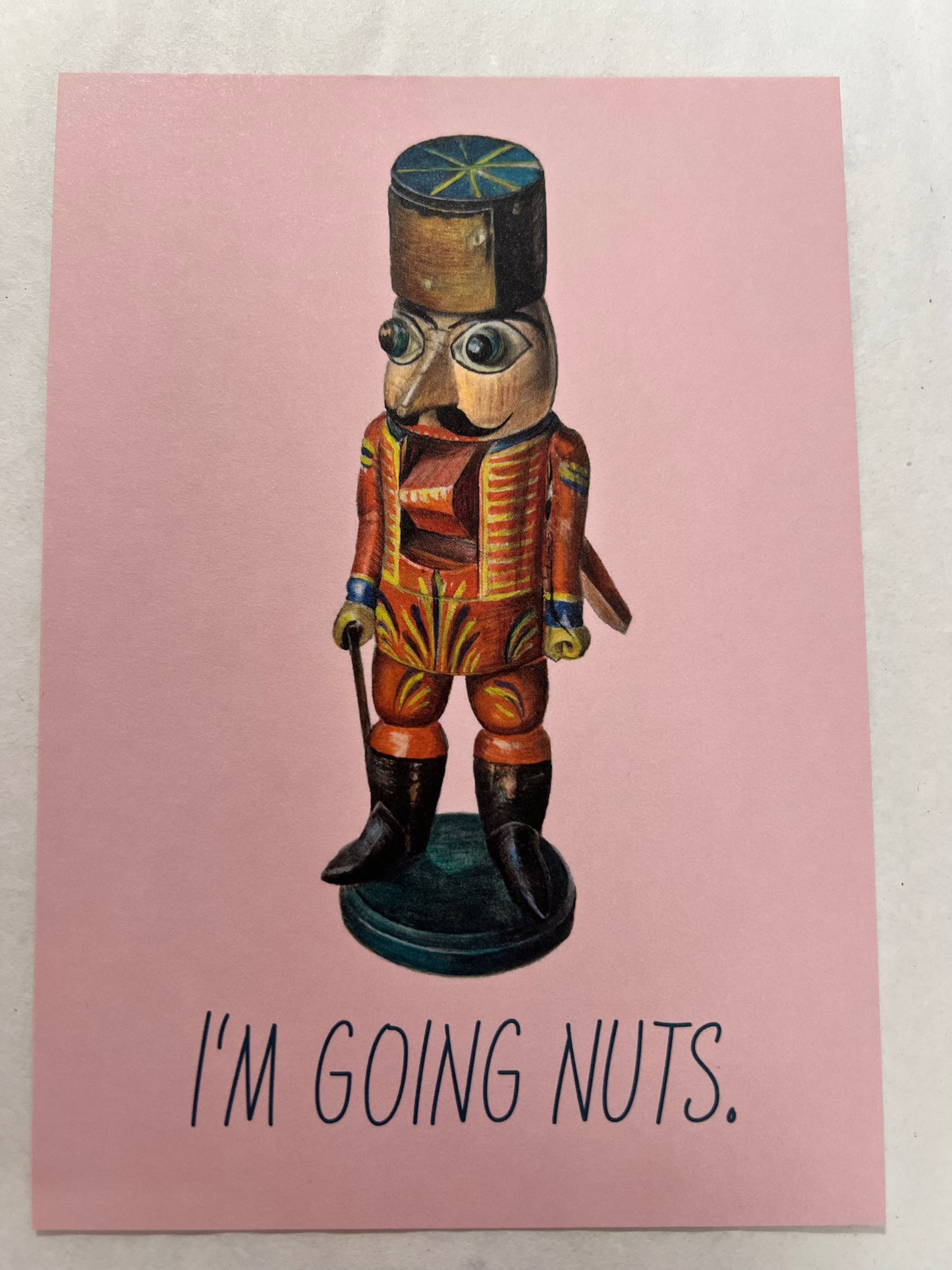 Im going nuts / A6 Postkarte