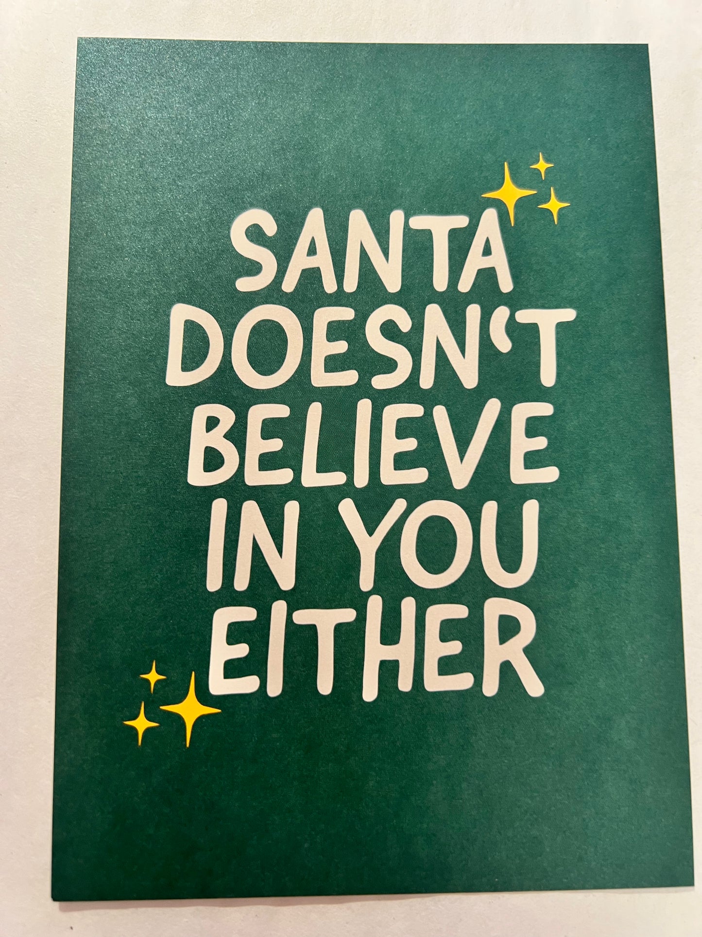 Santa Format Celine in you eigther / A6 Postkarte