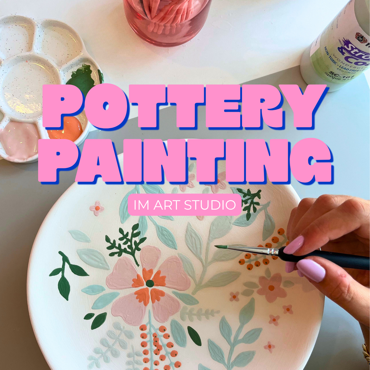 Pottery Painting Malkurs