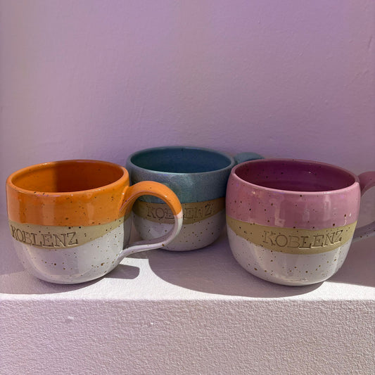 Koblenz Tasse zweifarbig