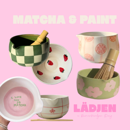 MATCHA & PAINT im LÄDJEN