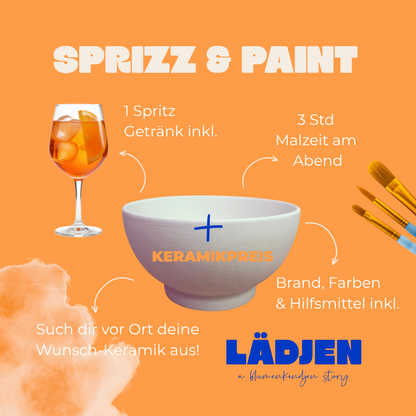 SPRIZZ & PAINT im LÄDJEN