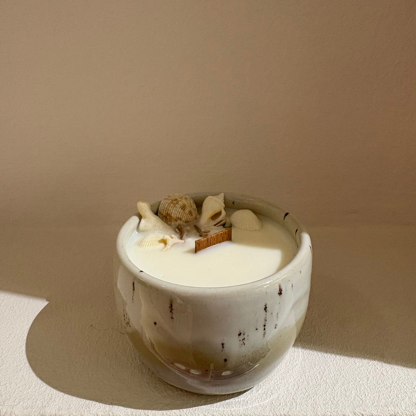 Muschelkerze | Werther Keramik