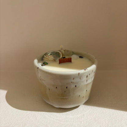 Muschelkerze | Werther Keramik