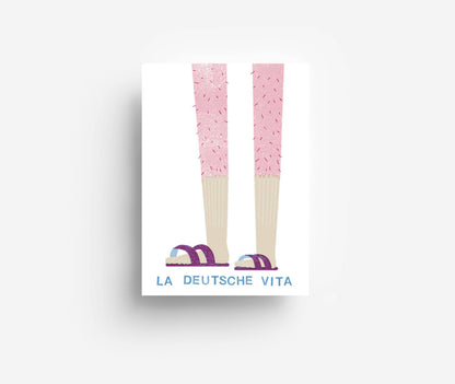 La Deutsche Vita Postkarte DIN A6