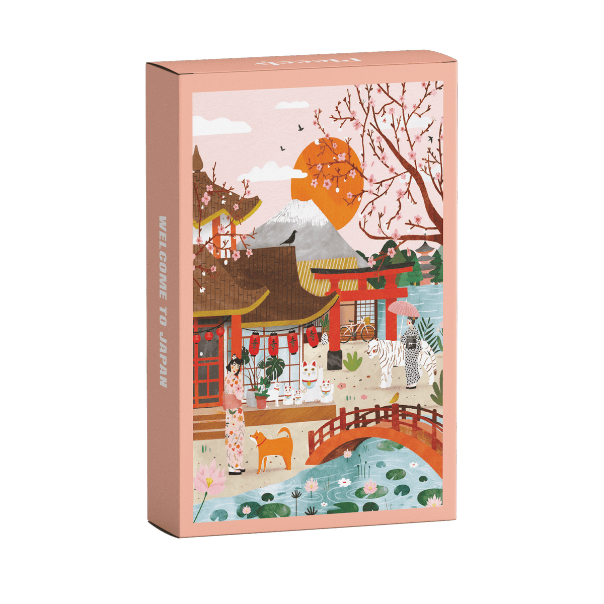 Mini-Puzzle Welcome to Japan, 99 Teile