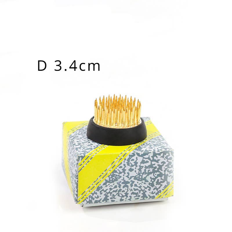 Gohobi Ikebana Kenzan Blumenhalter aus Edelstahl