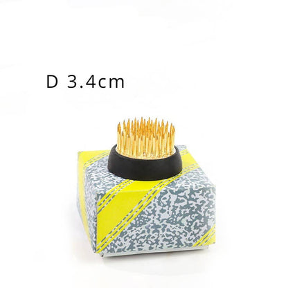 Gohobi Ikebana Kenzan Blumenhalter aus Edelstahl