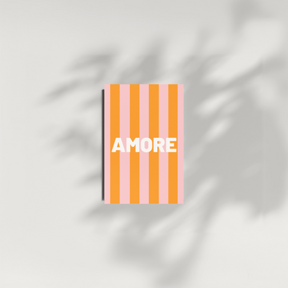 Mini-Postkarte - AMORE