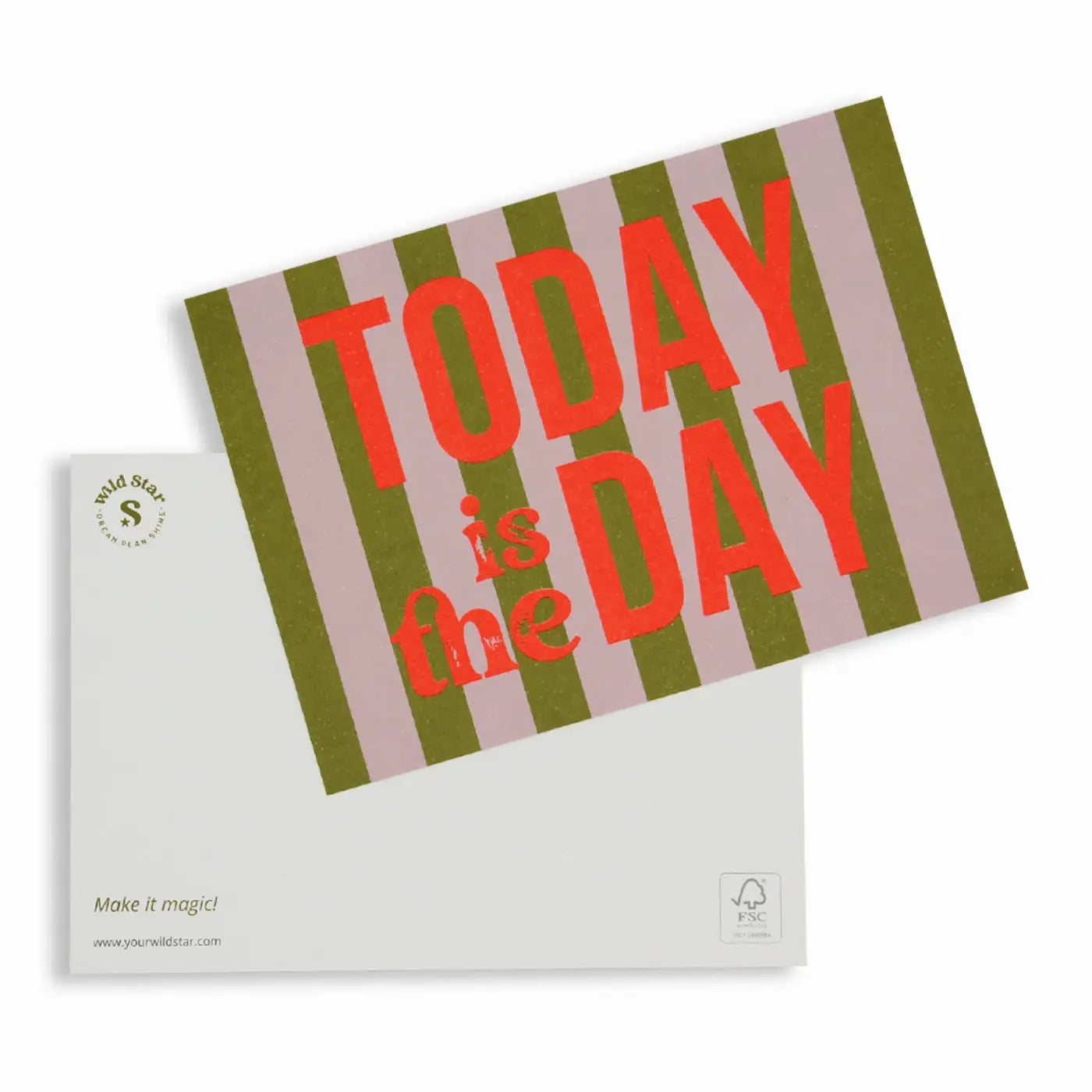 Postkarte│Heute ist der TAG│