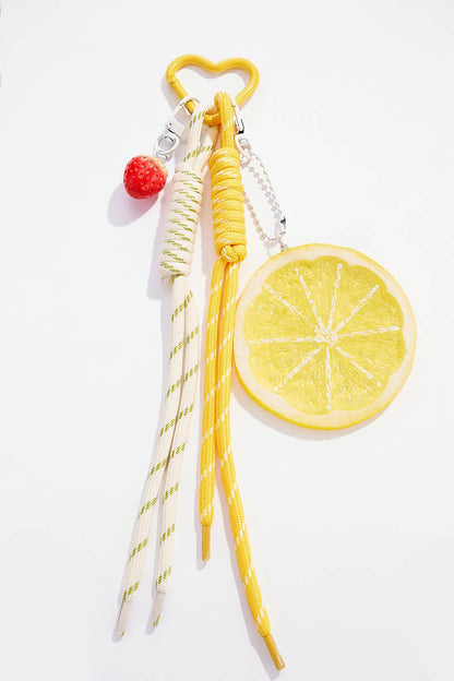 Früchte-Taschenanhänger und Schlüsselanhänger PC17