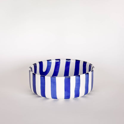 Schale Stripes - mare blue