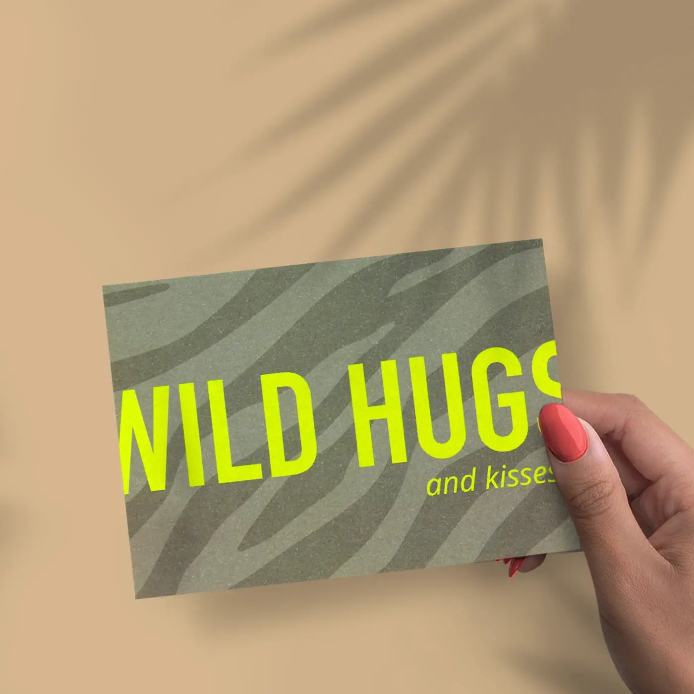 Postkarte│WILDE UMARMUNGEN und Küsse│