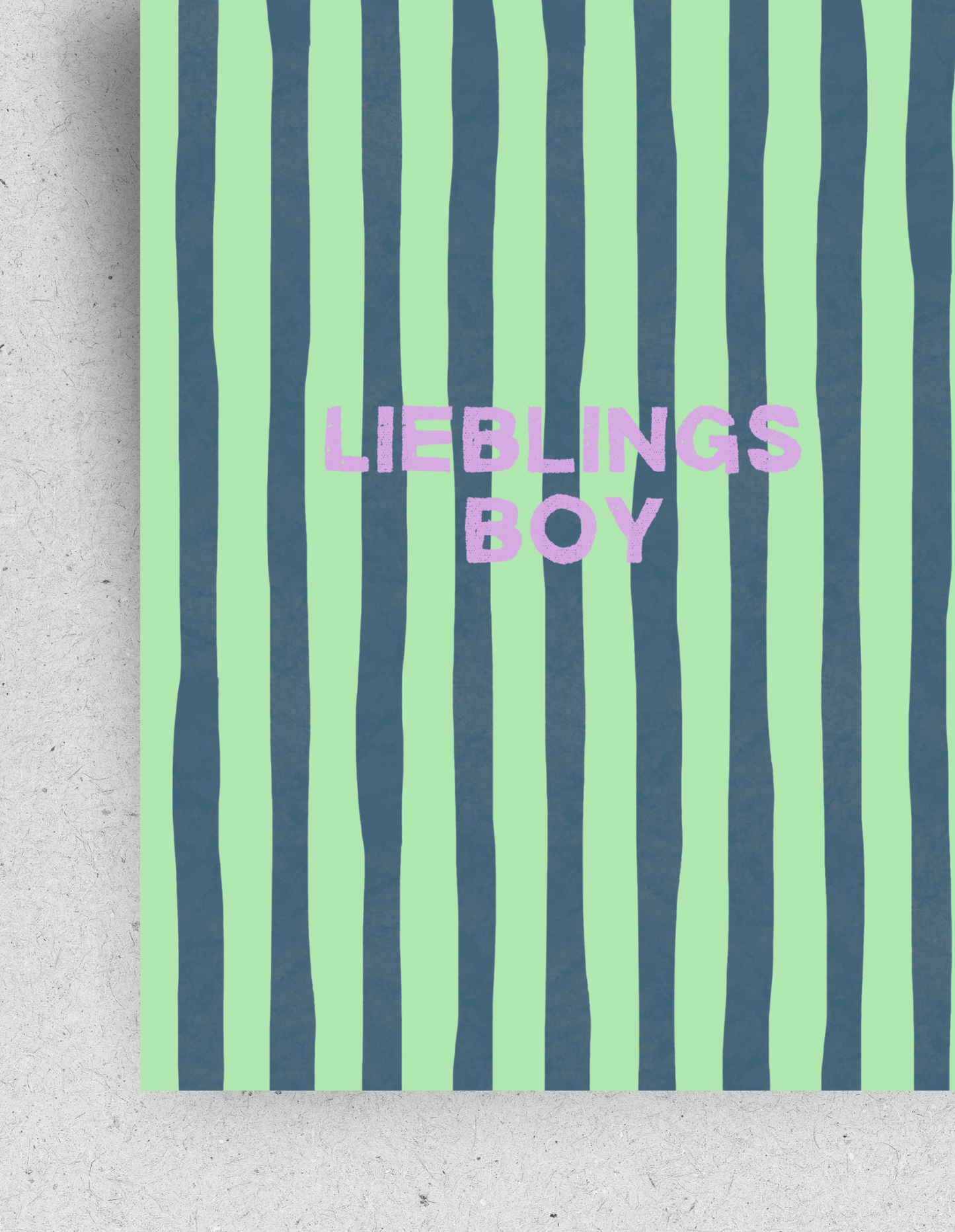 Postkarte "Lieblingsboy"
