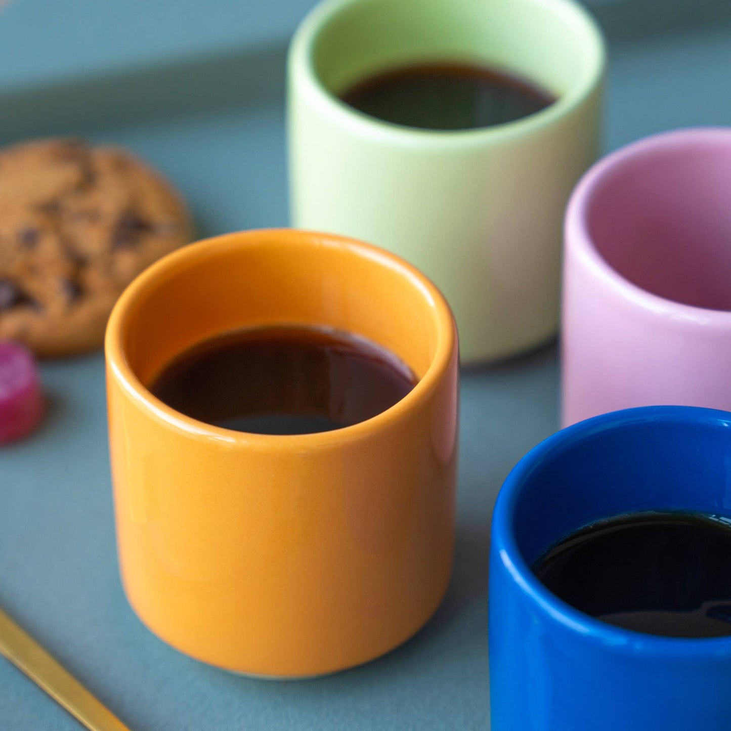 PACKUNG MIT 4 ESPRESSO-MACCHIATO-TASSEN HF