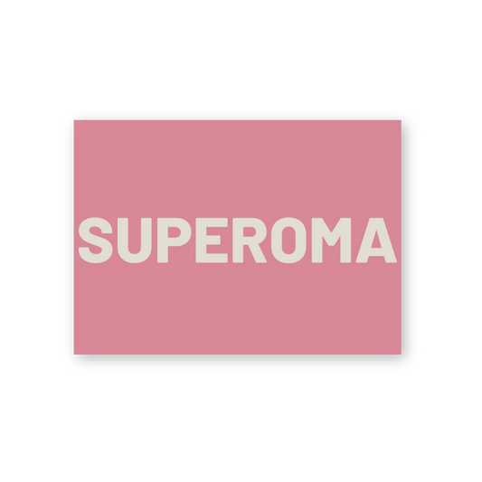 Postkarte - SUPEROMA