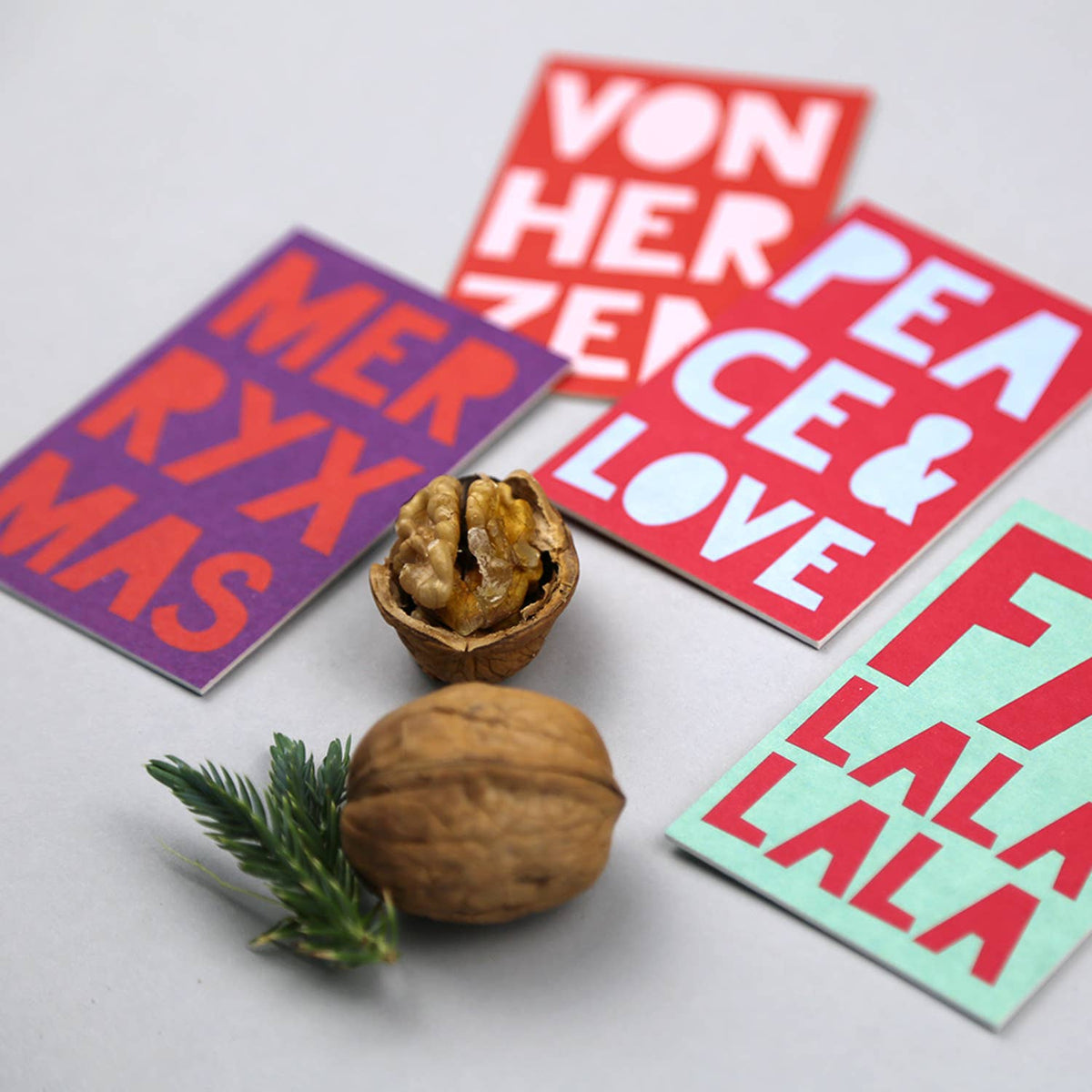 Minikarte Holzschliff Fred Von Herzen
