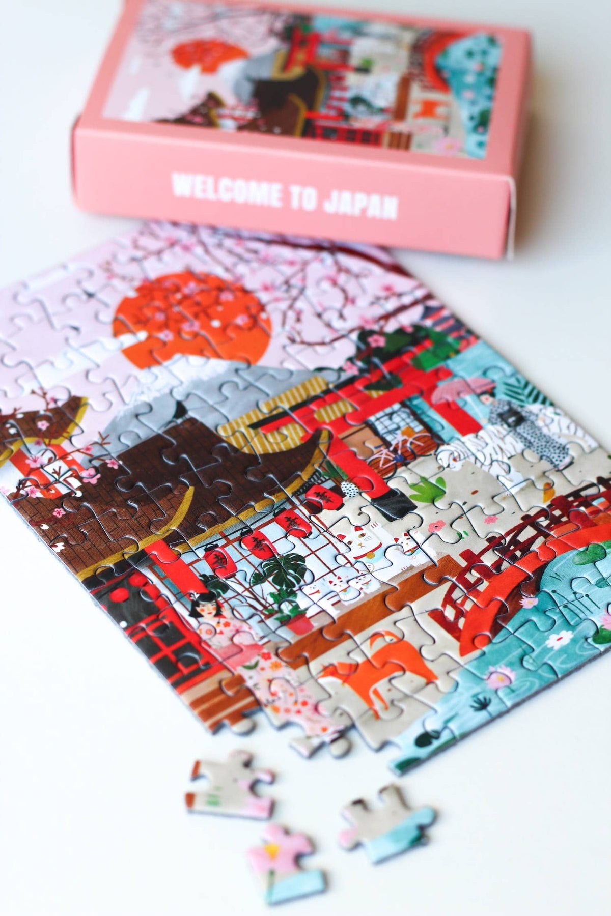 Mini-Puzzle Welcome to Japan, 99 Teile