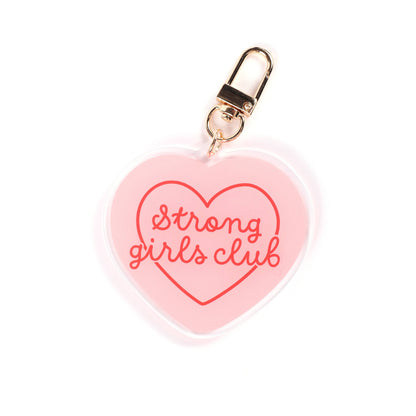 Strong girls club - Acryl Schlüsselanhänger