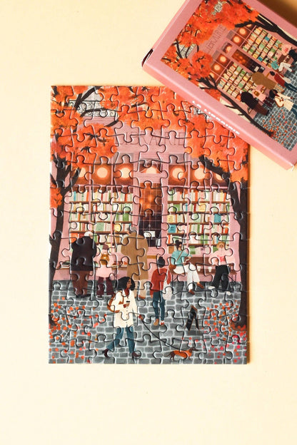 Mini-Puzzle La Librairie, 99 Teile