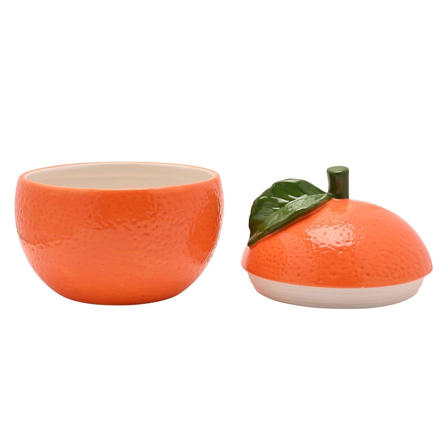 Hestia Aufbewahrungsglas in Orange