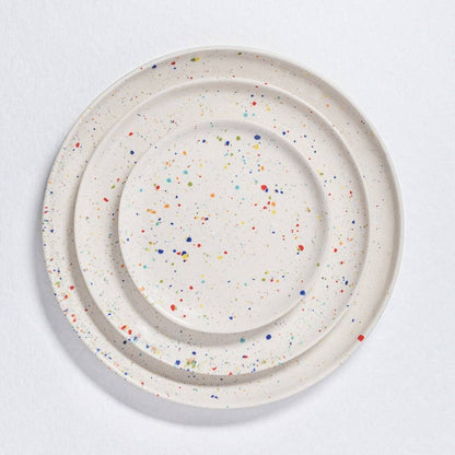 Party-Brotplatte Weiß, 17 cm