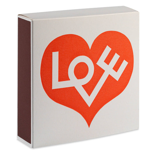 Love | Quadratische Sicherheitsstreichhölzer