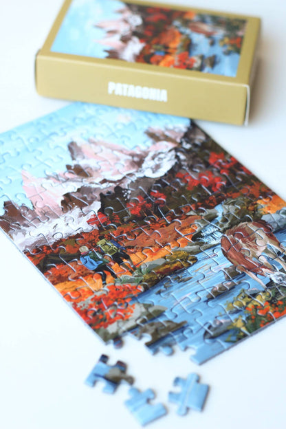 Mini-Puzzle Patagonia, 99 Teile
