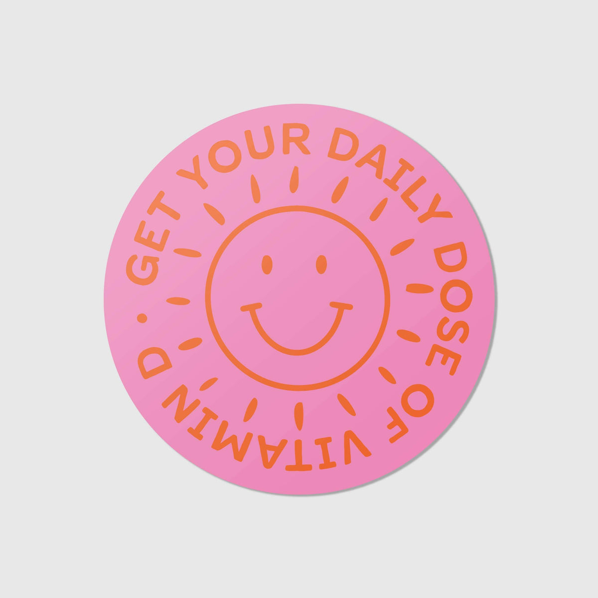 Vitamin d - Vinyl Sticker
