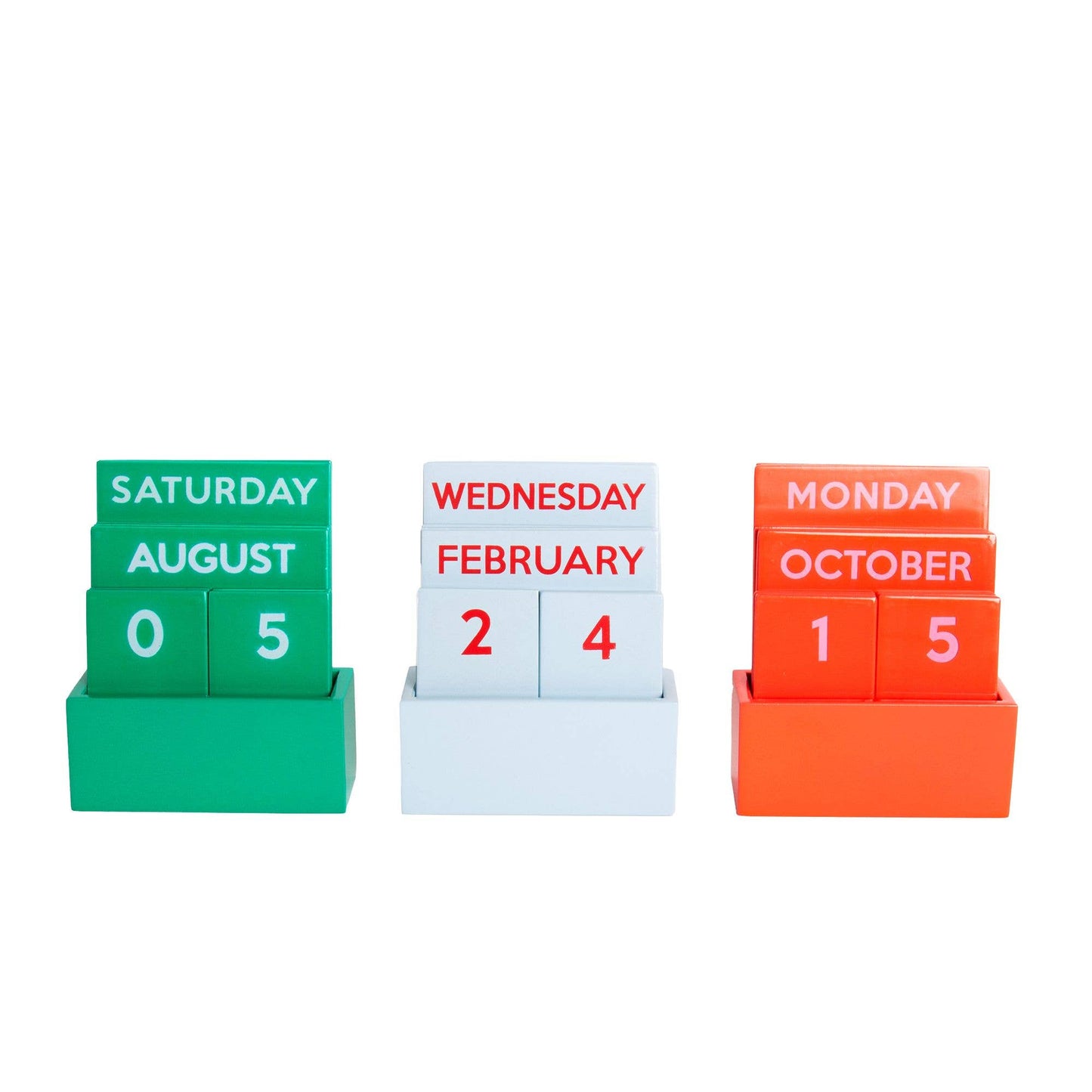 HELLBLAUER KLEINER GLÄNZENDER VOLLFARBIGER KALENDER HF