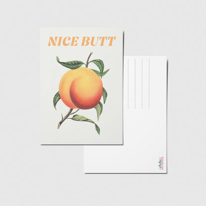 Nice butt - A6 Postkarte 