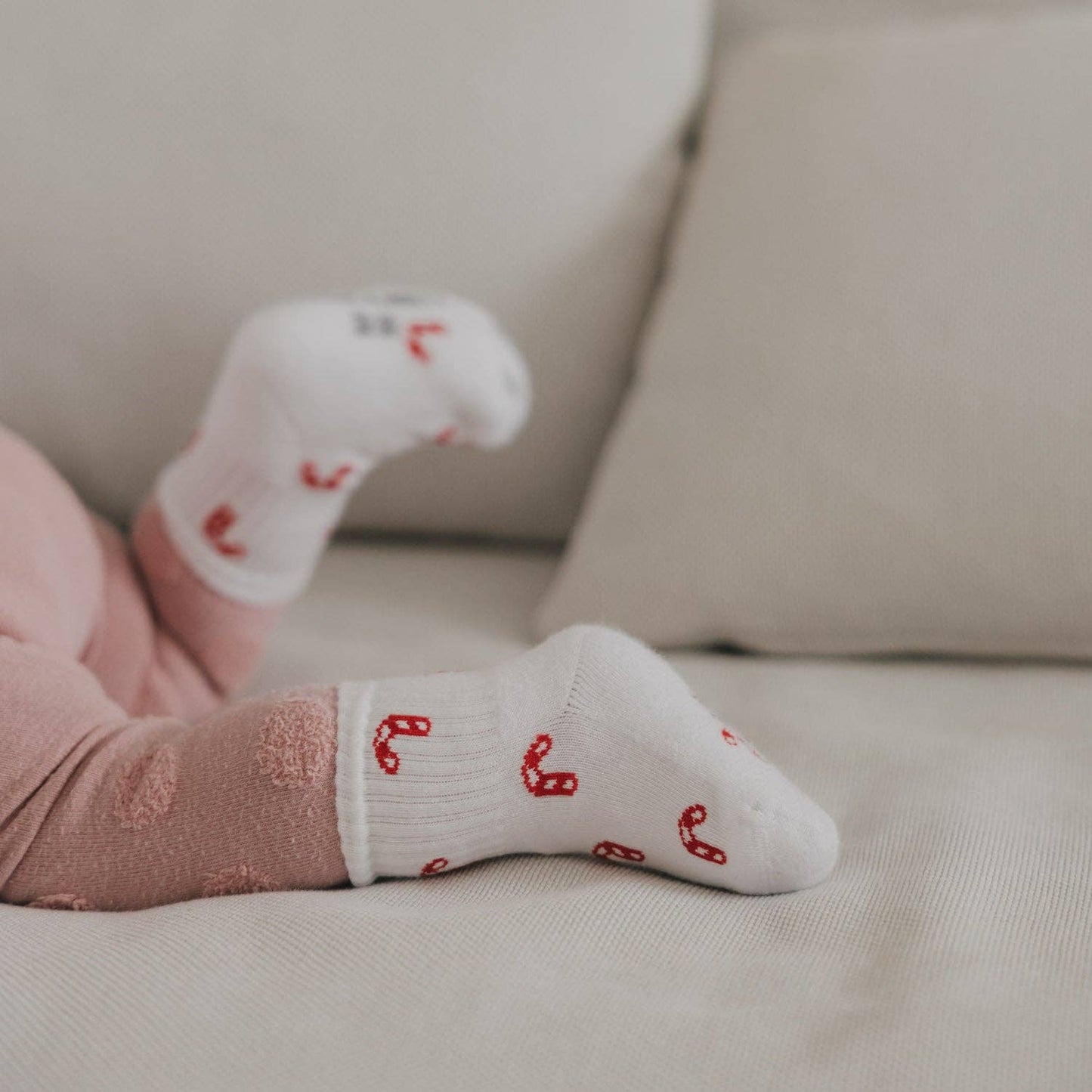 Babysocken Allover Zuckerstangen 16-18 (VE = 5 Stk.)