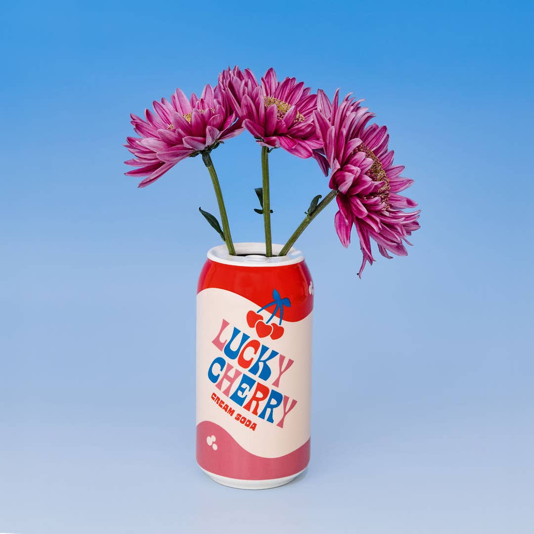 Vase, Lucky Cherry Cream Soda