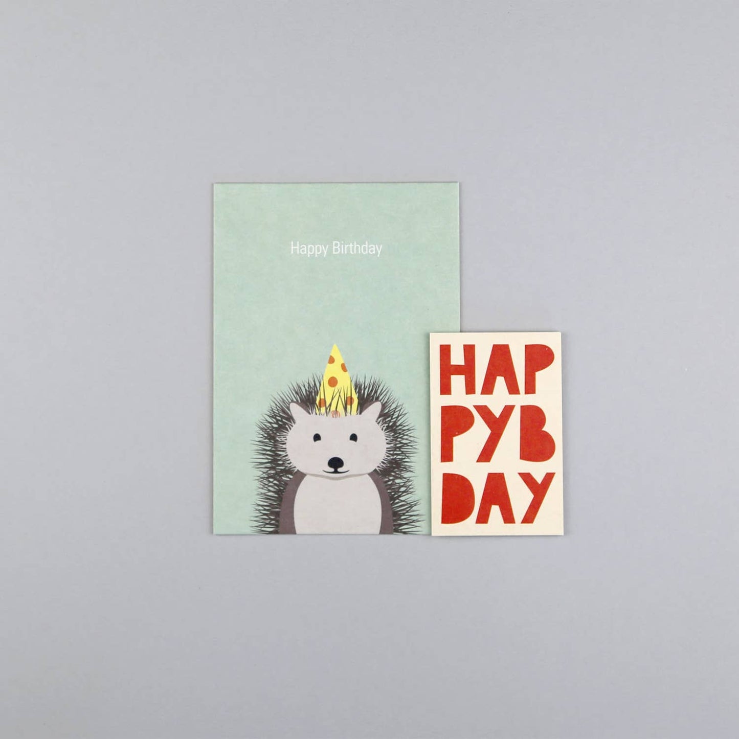 Minikarte Holzschliff Fred B-Day