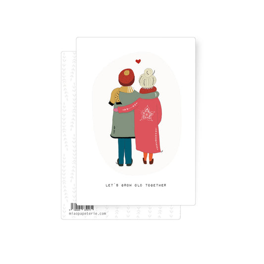 Grow old | Postkarte