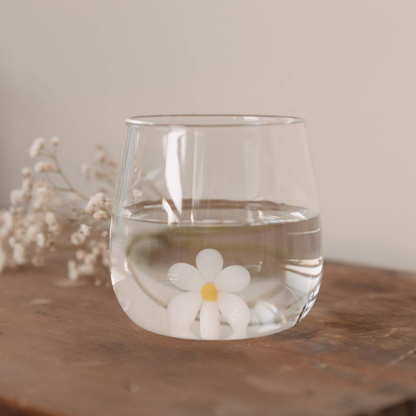 Trinkglas Daisyfigur (VE = 6 Stk)