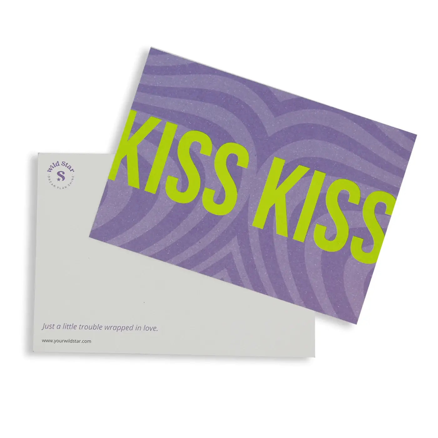 Postkarte│KUSS KUSS│