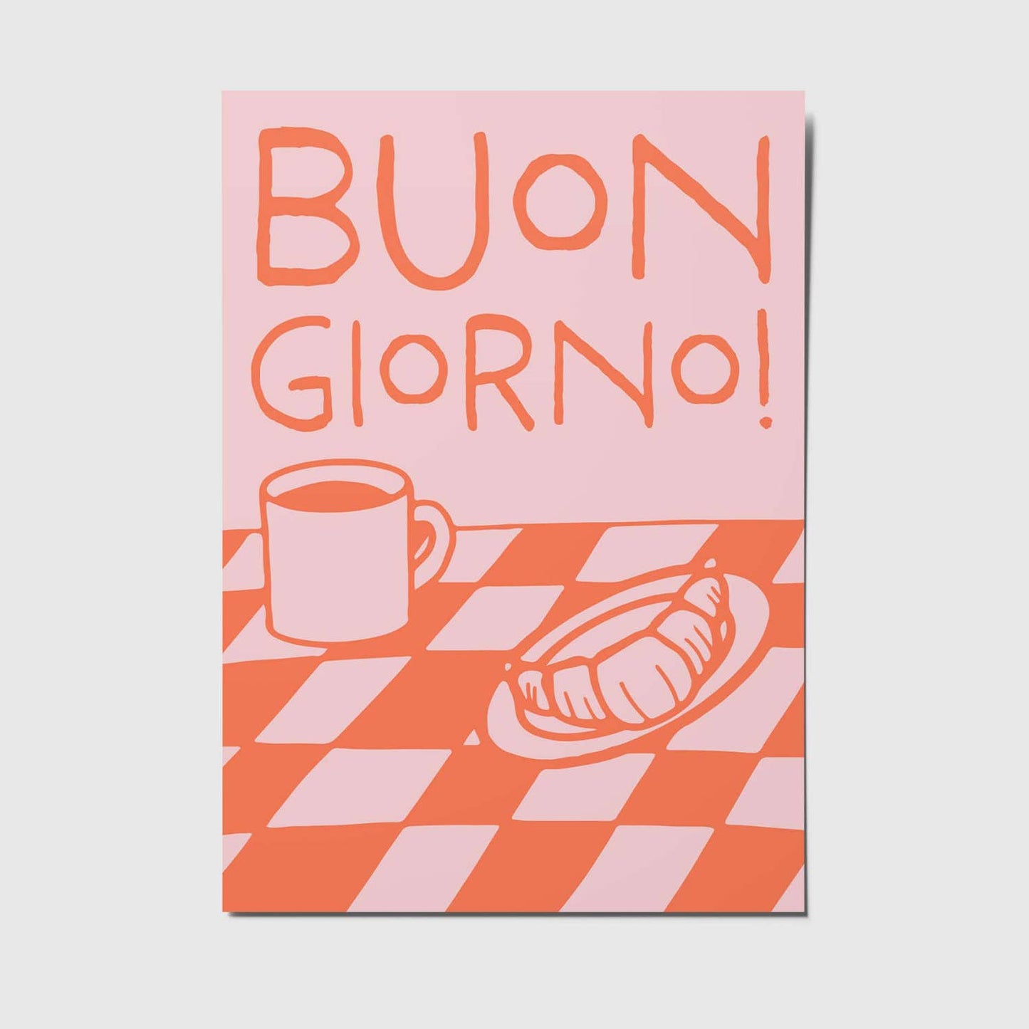 Buon giorno - A6 Postkarte